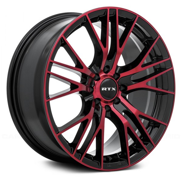 RTX® - VERTEX Black with Machined Red Face