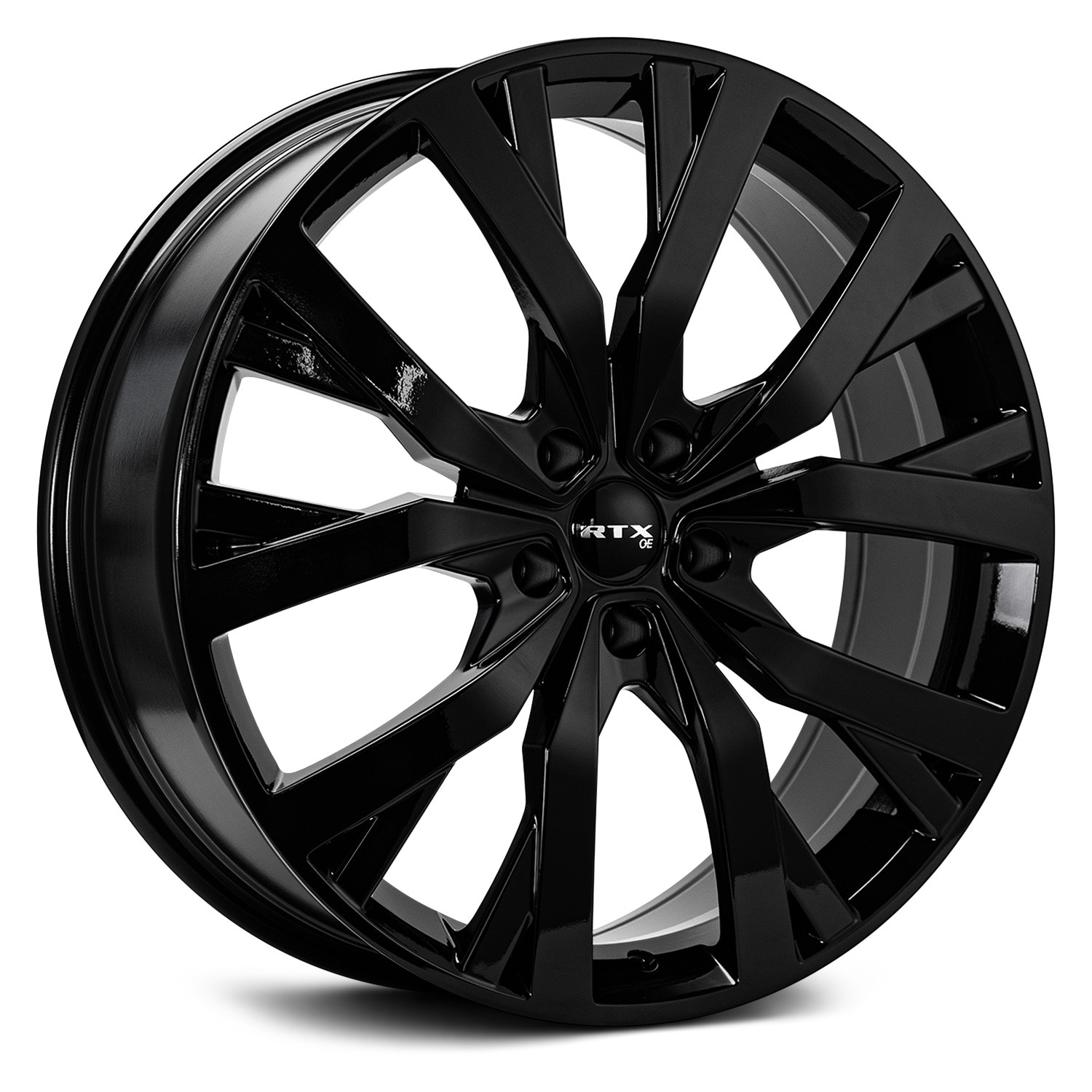 RTX® VW02 Wheels - Gloss Black Rims - 083400