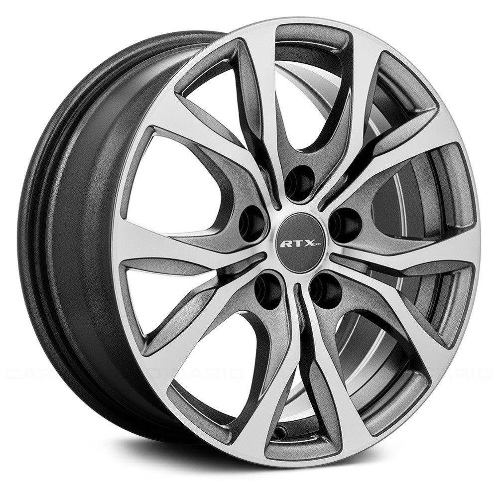 RTX® WINDSOR Wheels - Gunmetal with Machined Face Rims