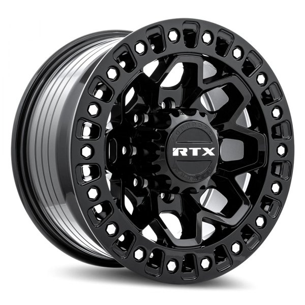 RTX® - ZION Gloss Black with Milled Rivets