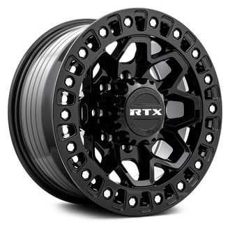 RTX® - ZION Gloss Black with Milled Rivets