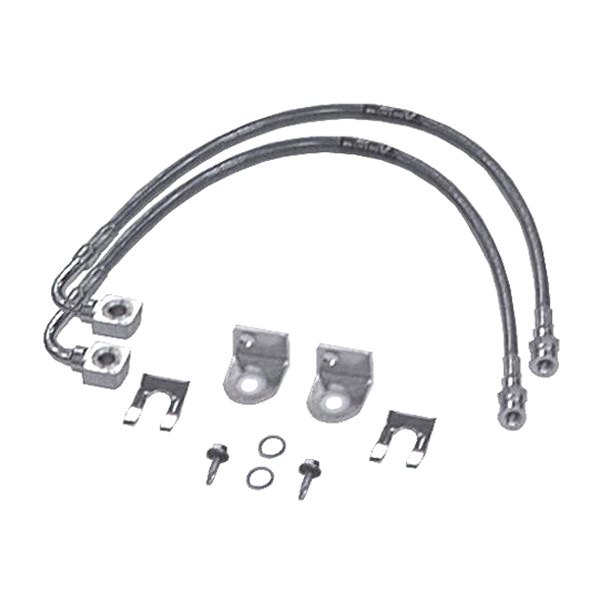 Rubicon Express® RE1540 Stainless Steel Rear Brake Lines