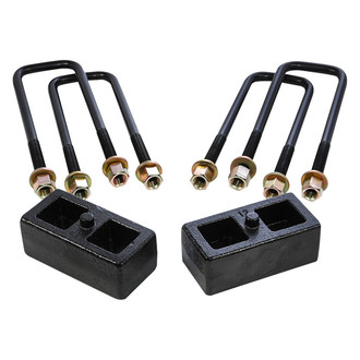Rugged Off Road® - 2" Rear Lifted Blocks and U-Bolts