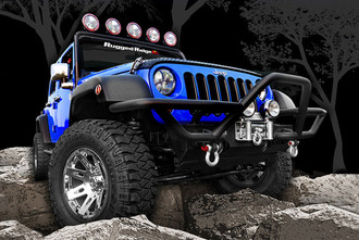 RUGGED RIDGE® - XHD Chrome on Jeep Wrangler