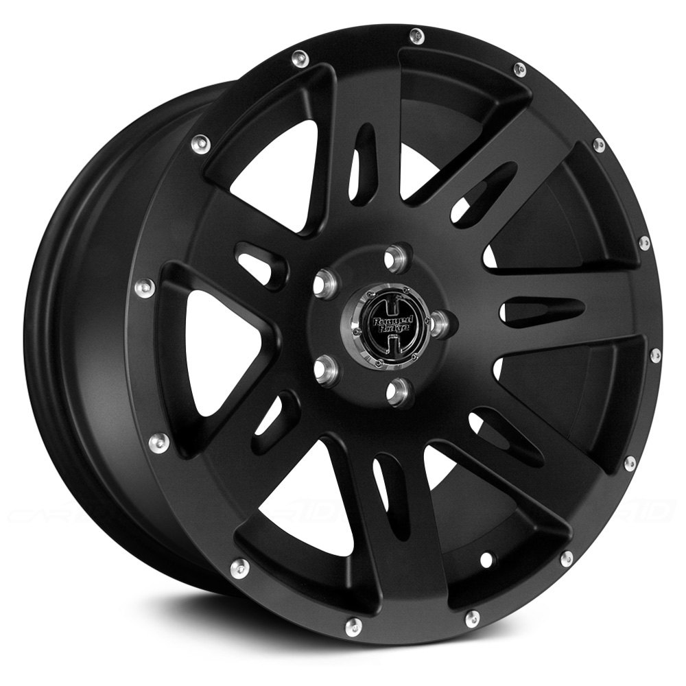 RUGGED RIDGE® XHD Wheels - Satin Black Rims