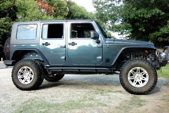 RUGGED RIDGE® - XHD Silver on Jeep Wrangler