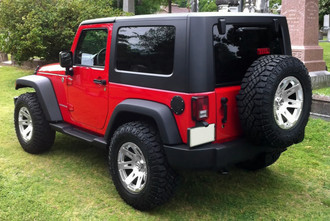 RUGGED RIDGE® - XHD Silver on Jeep Wrangler