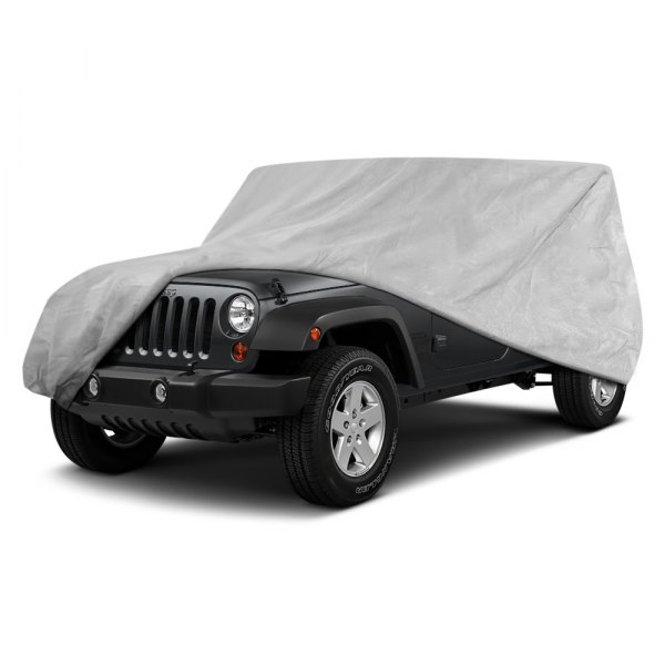 Rugged Ridge® - Three Layer Gray Full Car Cover