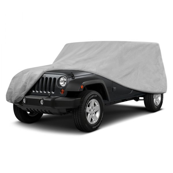  Rugged Ridge® - Weather Lite Gray Car Cover
