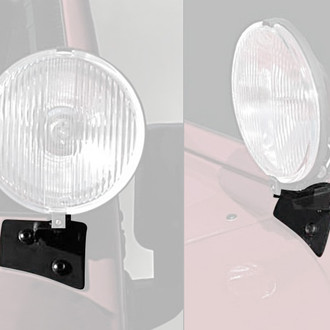Rugged Ridge® - A-Pillar Mounts for 2 Lights
