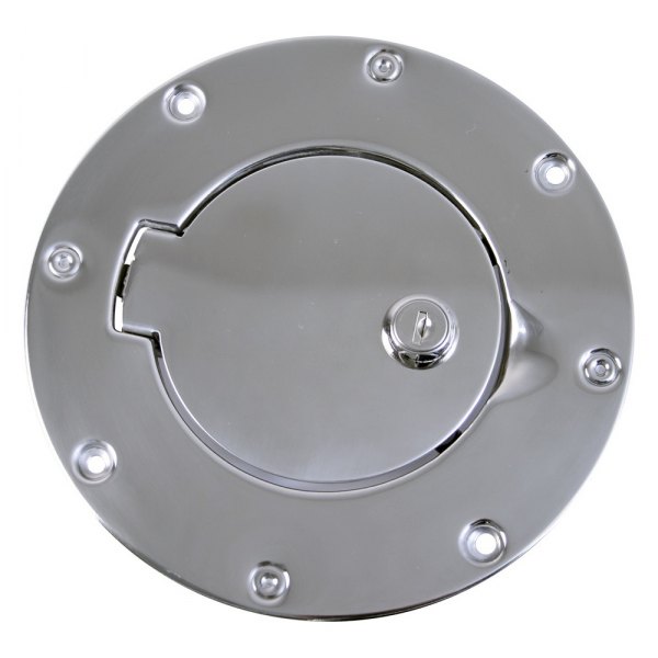 Rugged Ridge® - Locking Chrome Fuel Door