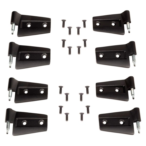 Rugged Ridge® - Front and Rear Driver and Passenger Side Door Hinge Kit