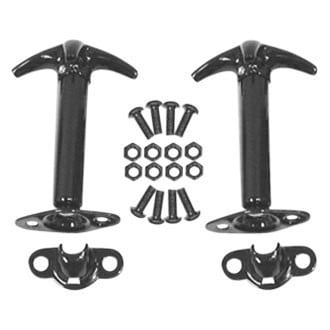 Rugged Ridge® - Late Style Black Hood Catch Kit