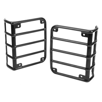 Rugged Ridge® - Euro Style Black Tail Light Guards