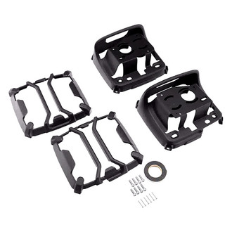 Rugged Ridge® - Elite™ Series Black Euro Tail Light Guards