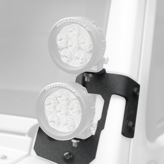 Rugged Ridge® - Dual A-Pillar Mounts for 4 Lights