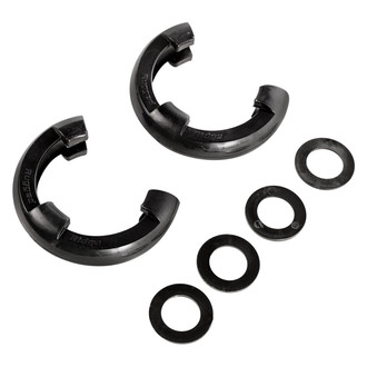 Rugged Ridge® - 3/4" Black D-Ring Isolator Kit