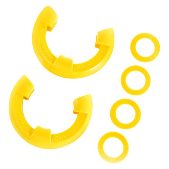 Rugged Ridge® - 3/4" Yellow D-Ring Isolator Kit