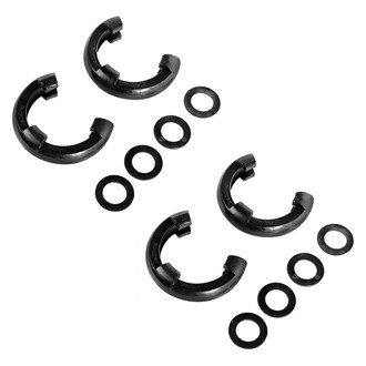 Rugged Ridge® - 3/4" Black D-Ring Isolator Kit