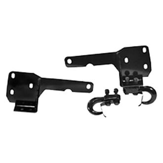 Rugged Ridge® - Black Tow Hooks and Frame Bracket