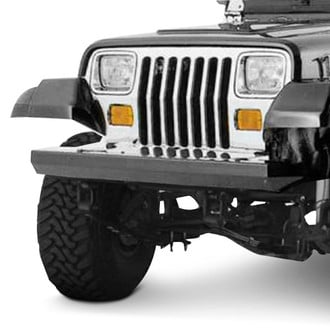 Rugged Ridge® - Rock Crawler Full Width Black Front HD Bumper