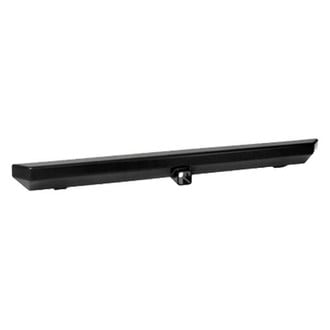 Rugged Ridge® - Rock Crawler Full Width Black Rear HD Bumper with Hitch