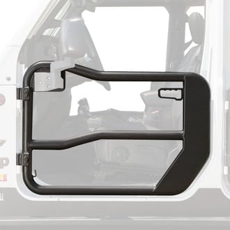 Rugged Ridge® - Black Powder Coat Tube Doors