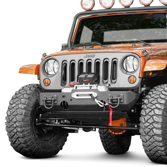 Rugged Ridge® - XHD Stubby Front Modular Winch Bumper