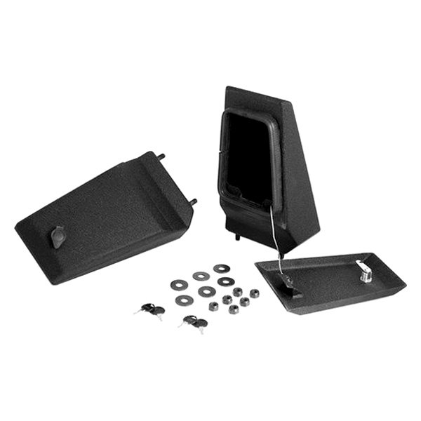 Rugged Ridge® 11540.22 Black Bumper End Caps