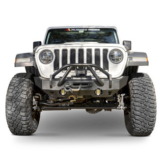 Rugged Ridge® - Black Pre-Runner Guard