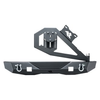 Rugged Ridge® - XOR Mid Width Rear HD Bumper with Swingout Tire Carrier