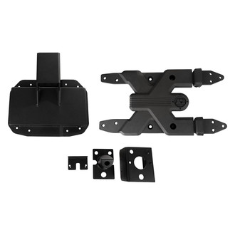 Rugged Ridge® - Spartacus HD Black Powder Coated Tire Carrier Kit