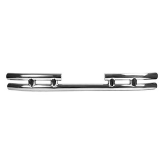 Rugged Ridge® - 3" Full Width Polished Rear Tubular Bumper