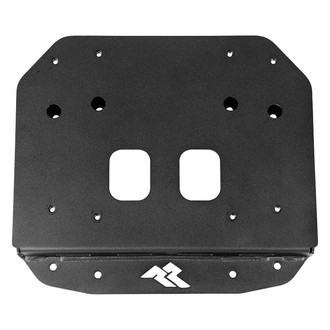 Rugged Ridge® - Black Powder Coated Spare Tire Relocation Bracket