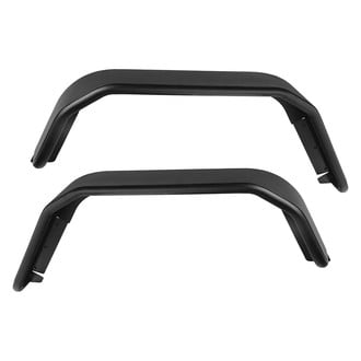 Rugged Ridge® - Matte Black Rear Tube Fender Flares