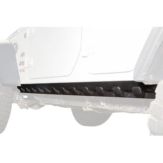 Rugged Ridge® - Black Rocker Guards