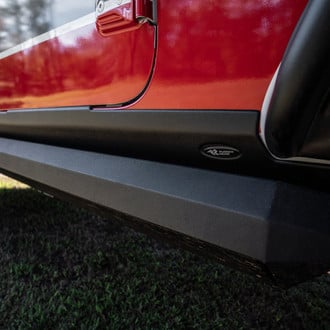 Rugged Ridge® - Black Rocker Guards