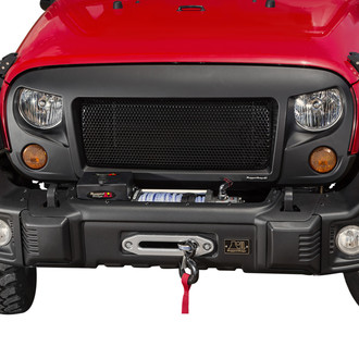 Rugged Ridge® - Spartan Series Black CNC Machined Main Grille