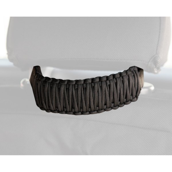 Rugged Ridge® - Paracord Black A-Pillar / Seat Mount Grab Handles