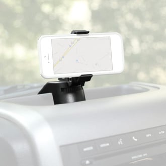Rugged Ridge® - Black Dash Multi-Mount with Phone Holder