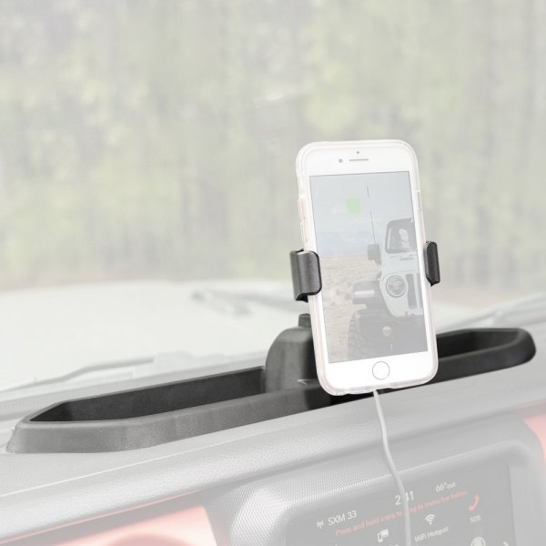 Rugged Ridge® - Dash Multi-Mount with Charging Phone Holder