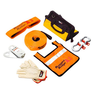 Rugged Ridge® 15104.25 - 20,000 lbs XHD Series Recovery Gear Kit