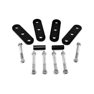 Rugged Ridge® - 1" Heavy Duty Greaseable Front Lifted Leaf Spring Shackles