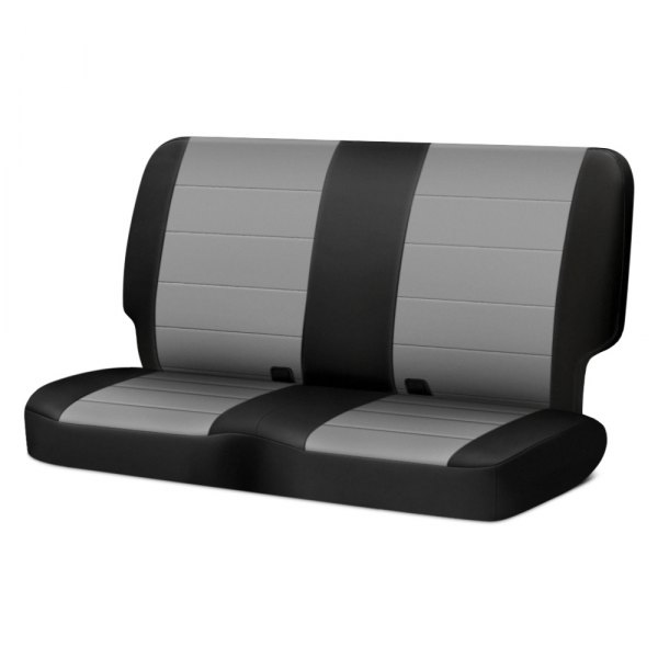  Rugged Ridge® - Neoprene 2nd Row Black & Gray Seat Covers