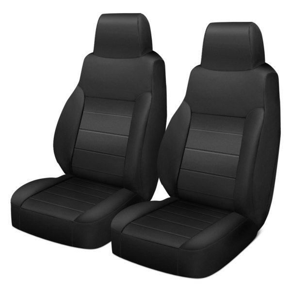  Rugged Ridge® - Neoprene 1st Row Black Seat Covers