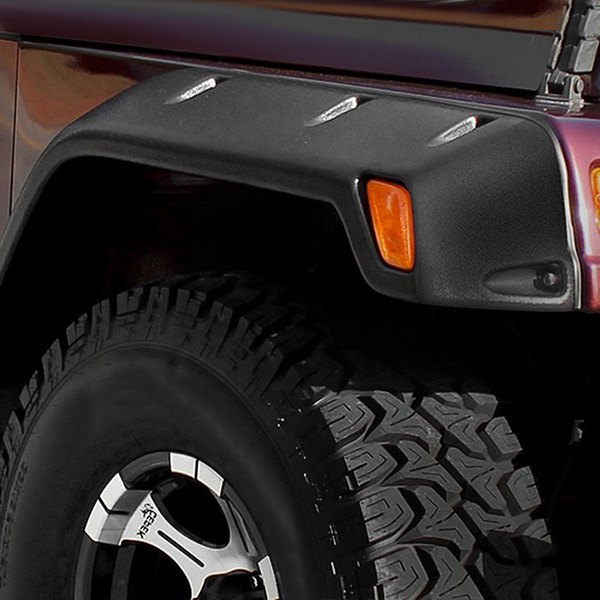  Rugged Ridge® - All Terrain Black Front and Rear Fender Flares Kit