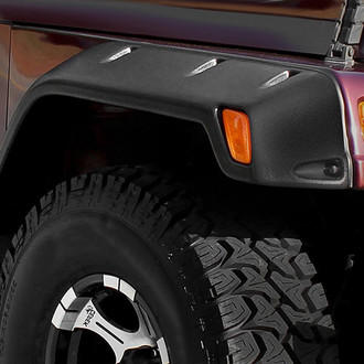 Rugged Ridge® - All Terrain Black Front and Rear Fender Flares Kit