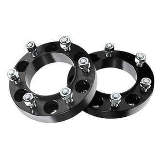 Rugged Ridge® - Black Aluminum Wheel Adapters