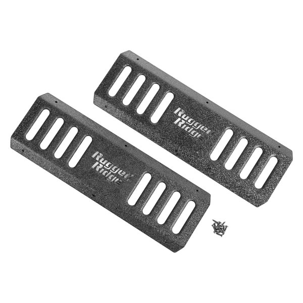 Rugged Ridge® - RRC Black Side Armor Guard Plates