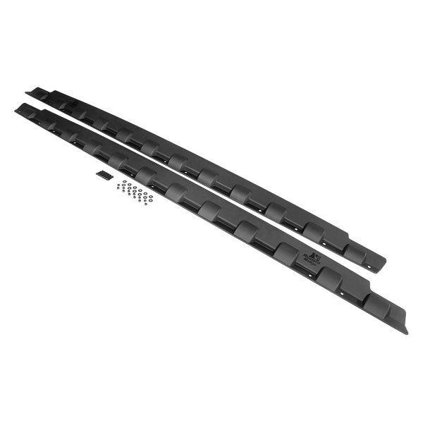  Rugged Ridge® - Black Rocker Guards